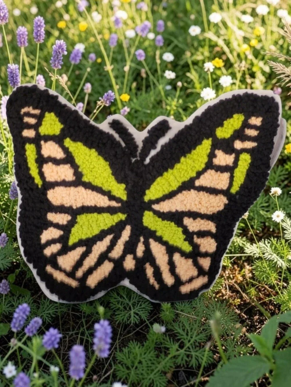 Teen Home Zadora butterfly-shaped decorative throw pillow 18
